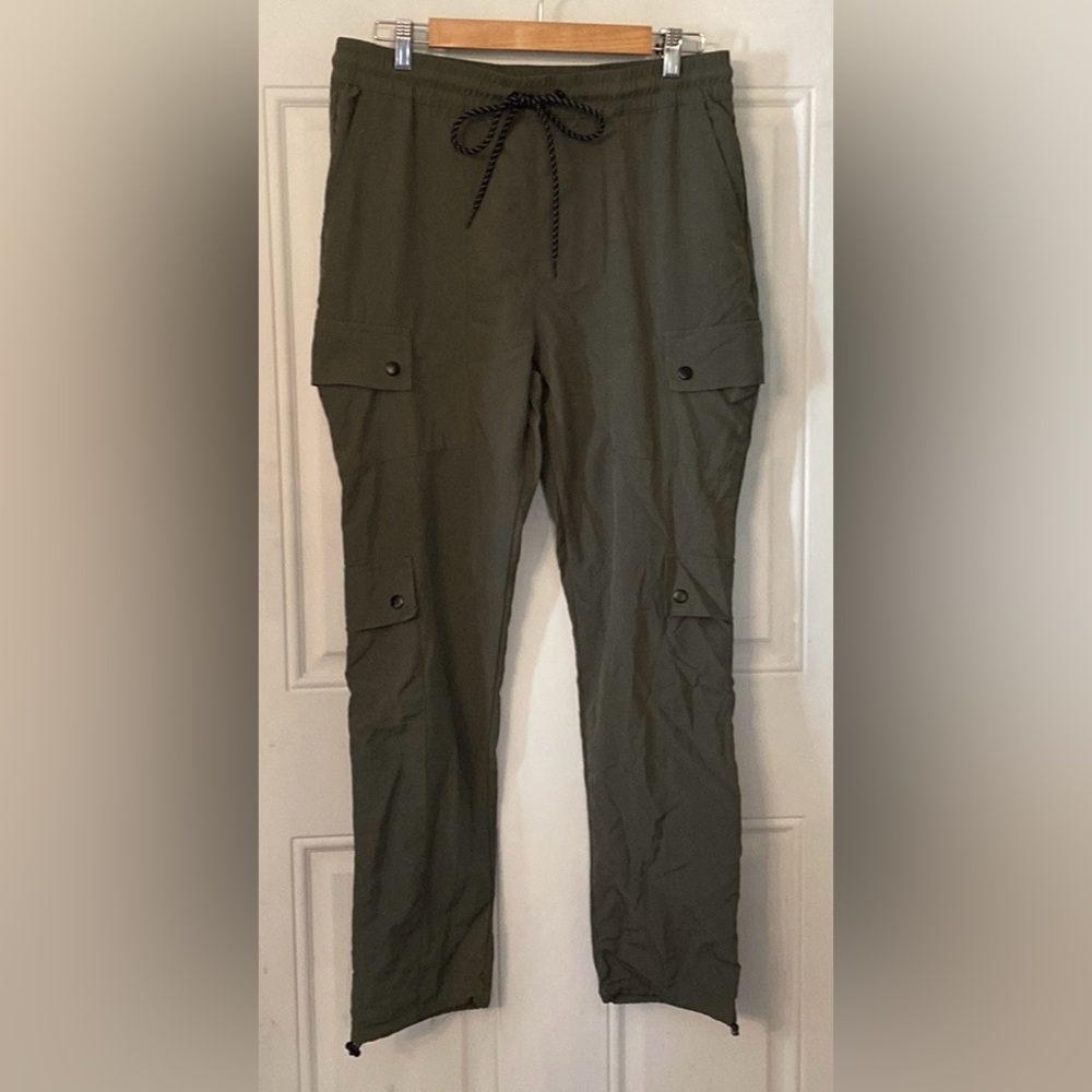 PacSun Olive Relaxed Cargo Pants Joggers